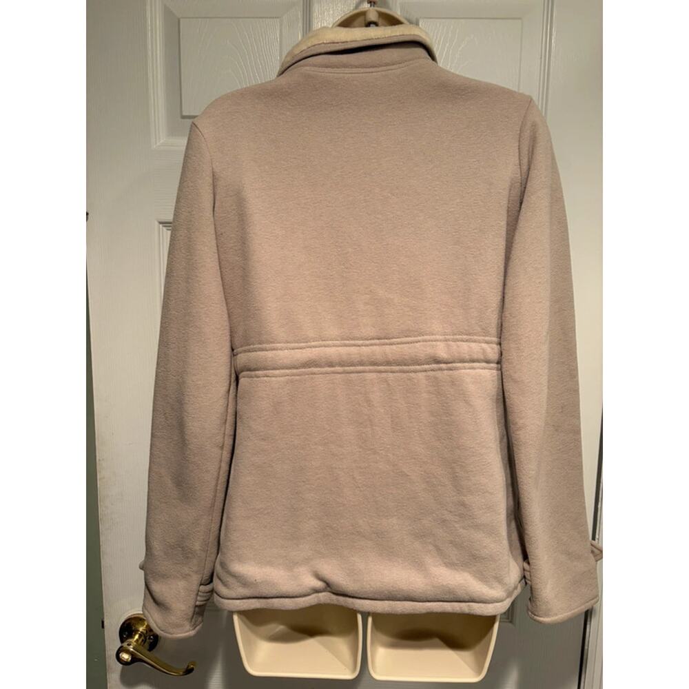 Carhartt For Women Jacket XS Beige Sherpa Collar Y2K Vintage Workwear - Picture 3 of 14
